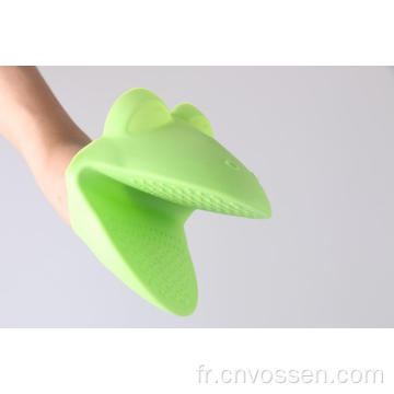 Gants de cuisson au four en silicone en forme de grenouille